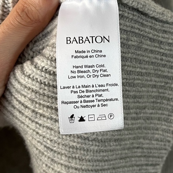 Babaton Aritzia Wool & Cashmere Turtleneck Sweater - Picture 6 of 10